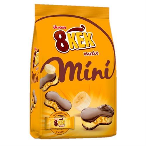 Dankek 8 Kek Çikolatalı Muzlu Mini 162 Gr