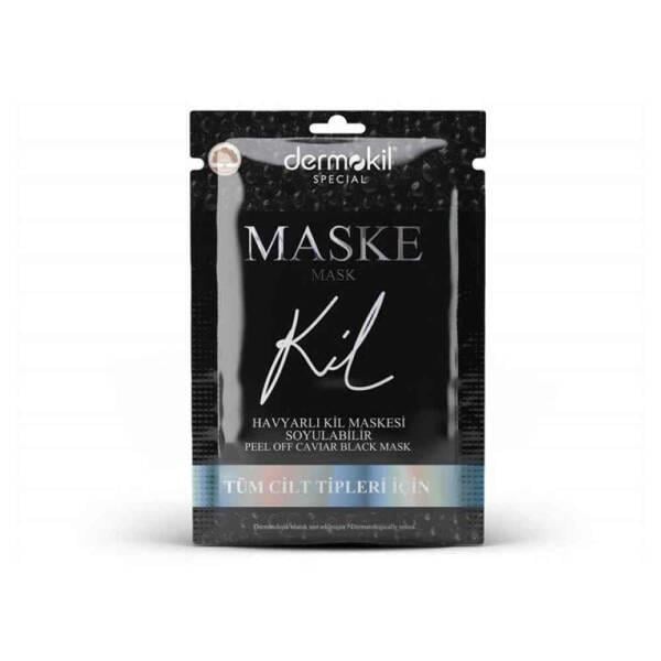 Dermokil Havyarlı Siyah Kil Maskesi - 15 gr