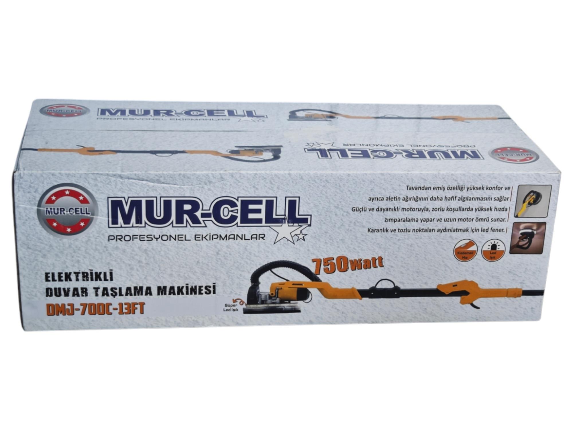 DMJ-700C-13FT   Mur-Cell 750W Elektrikli Duvar Taşlama Makinesi