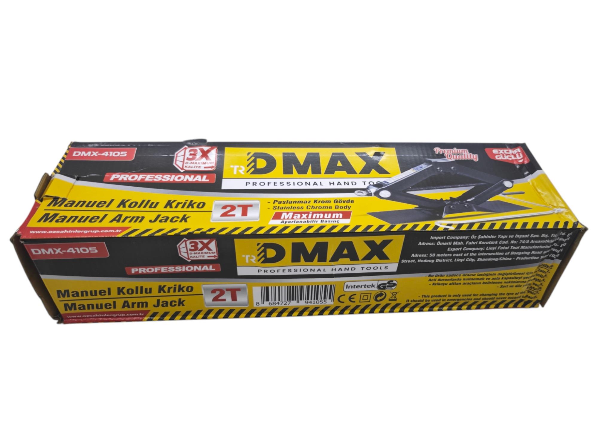 DMX-4105   Dmax Manuel Kollu Kriko 2 Ton