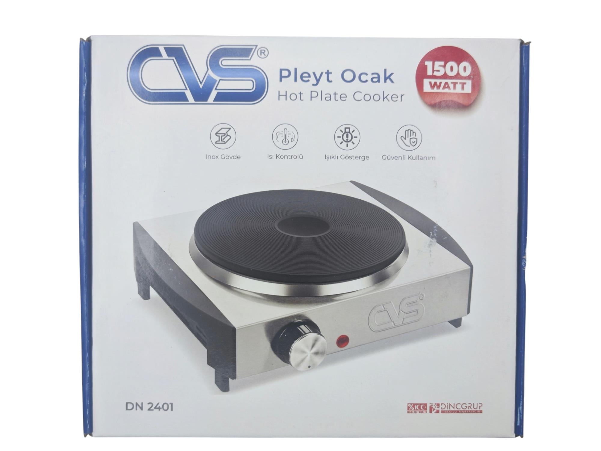 DN 2401   CVS Elektrikli Pleyt Ocak 1500W