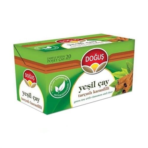 Doguş Bitki Çayı Tarçınlı Karanfilli Yeşil Çay 20 Li 35 Gr