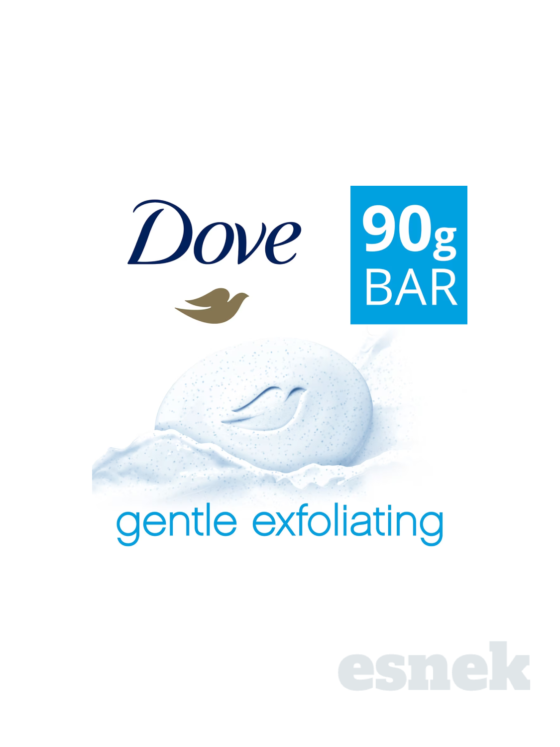Dove Crem Bar Gentle Exfoliating -90 GR