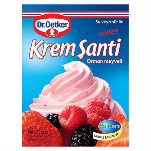 Dr. Oetker Krem Şanti Orman Meyveli 72 Gr.