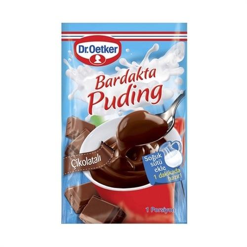 Dr.Oetker Bardakta Puding 35 gr Çikolatalı