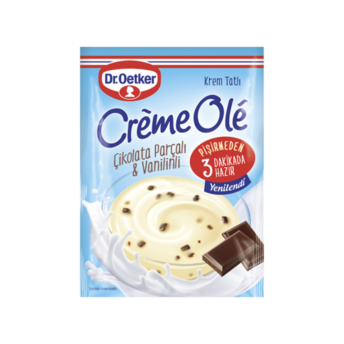 Dr.Oetker Çikolata Parçalı Vanilinlii Creme Ole 110 Gr