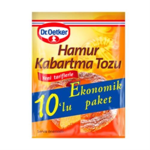 Dr.Oetker Hamur Kabartma Tozu 10 X 10 Gr