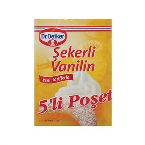 Dr.Oetker Şekerli Vanilin 5'Li 5 GR