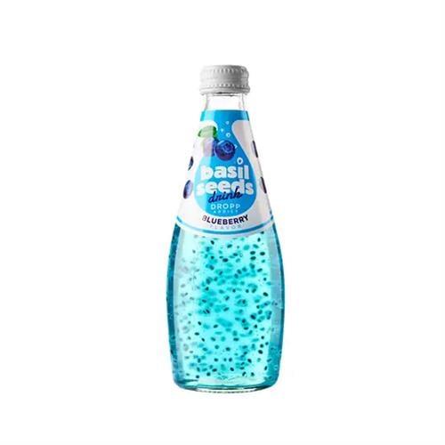 Dropp Basil Seeds Drink 290 Ml Blueberry