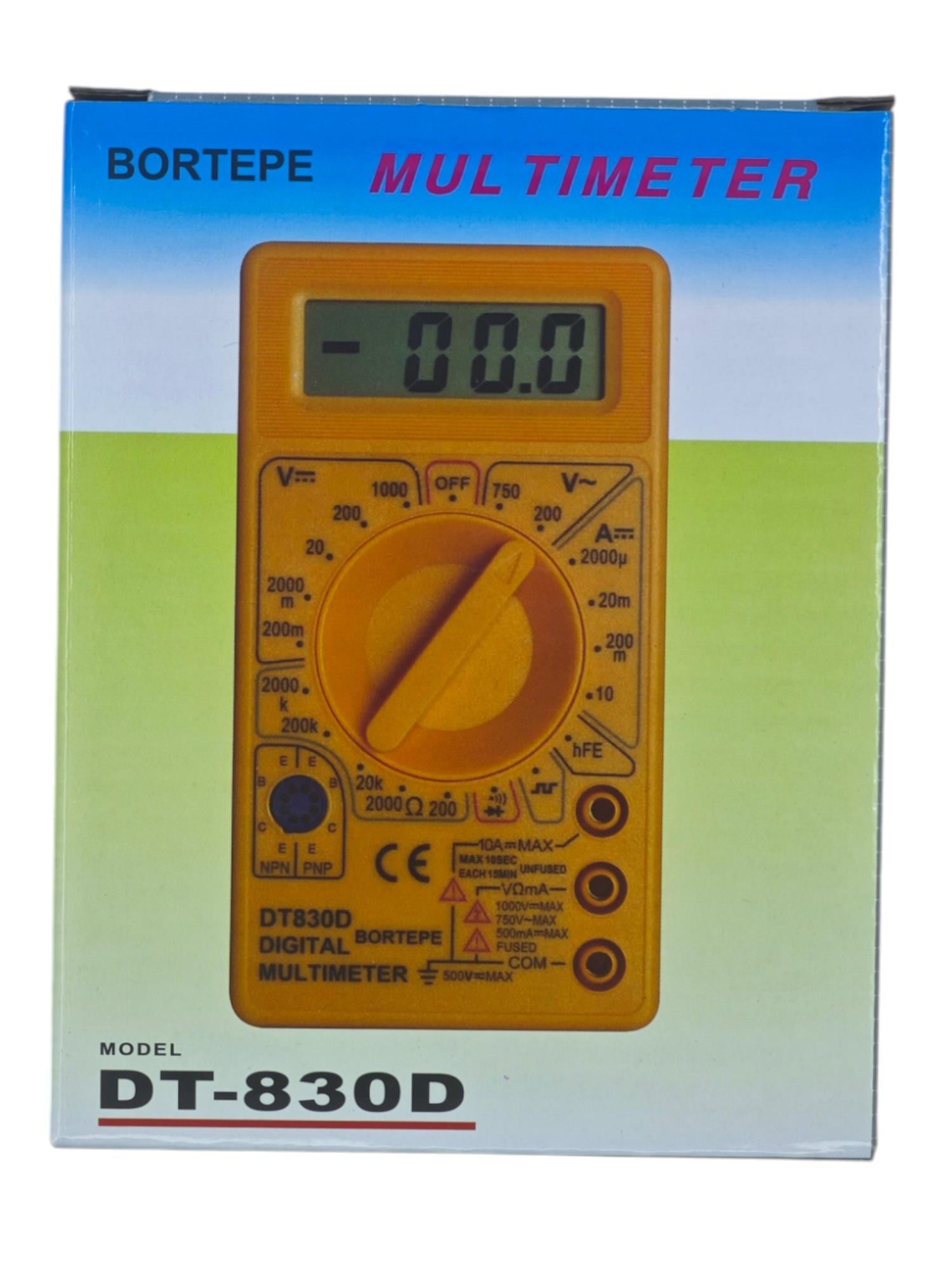 DT-830D   Bortepe Digital Multimeter