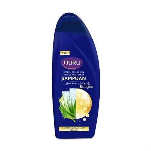 Duru Şampuan Aloe Vera & Mentol & Kolajen 500 Ml.