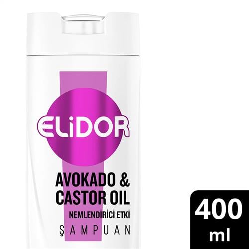 Elidor Şampuan Avakado&Castor Oil Nemlendirici Etki 400 ml