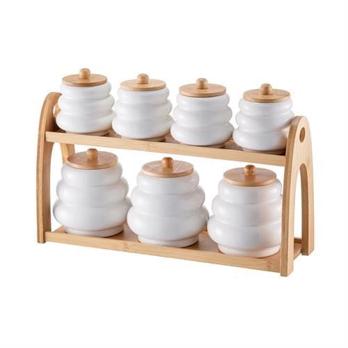 Emsan Honey Standlı 7Li Baharat Takımı