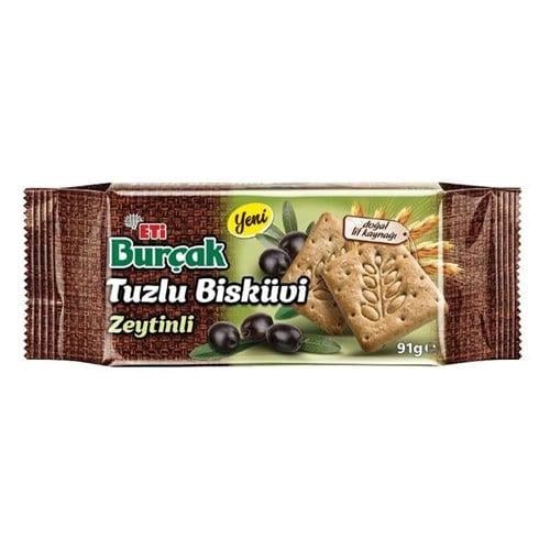 Eti Burçak Zeytinli Bisküvi 91GR