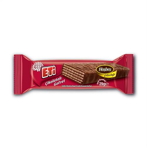 Eti Çikolatalı Gofret Hoşbeş Çıtırlığı 29 g