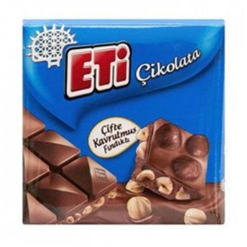 Eti Fındıklı Kare Çikolata 60 Gr