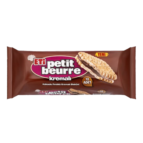 Eti Petibör Kakaolu Fındıklı Kremalı  Bisküvi 270 Gr