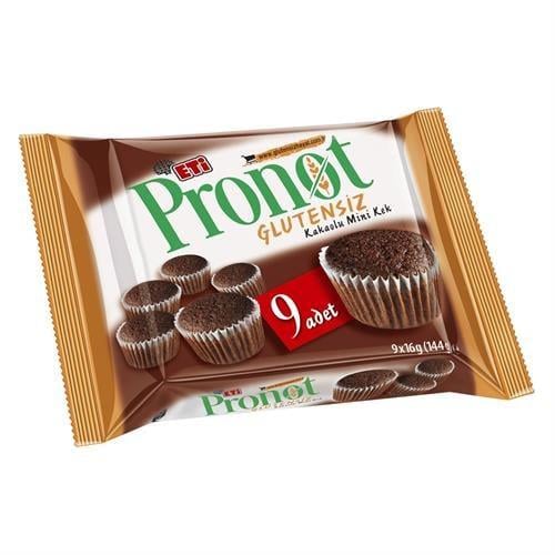 Eti Pronot Glutensiz Mini Kek Kakaolu 144 Gr