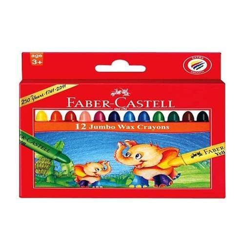 Faber Castell Süper Yıkanabilir Mum Boya 12R