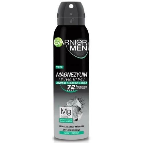 Garnier 150 ml. Magnezyum Ultra Kuru 72h Anında Kuruluk Etkisi Deodorant