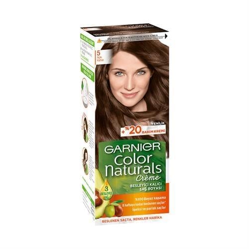 Garnier Colornat Boya Açık Kahve Krem Boya No:5