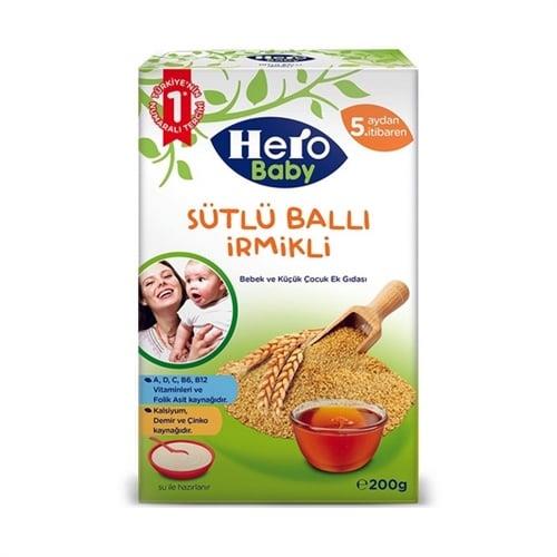 Hero Baby Sütlü Ballı İrmikli Mama 200 Gr