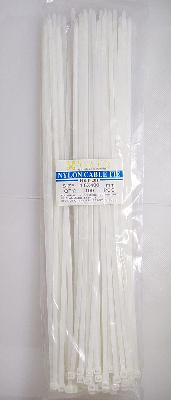 Haktaş Naylon Kelepçe 4.8*400Mm