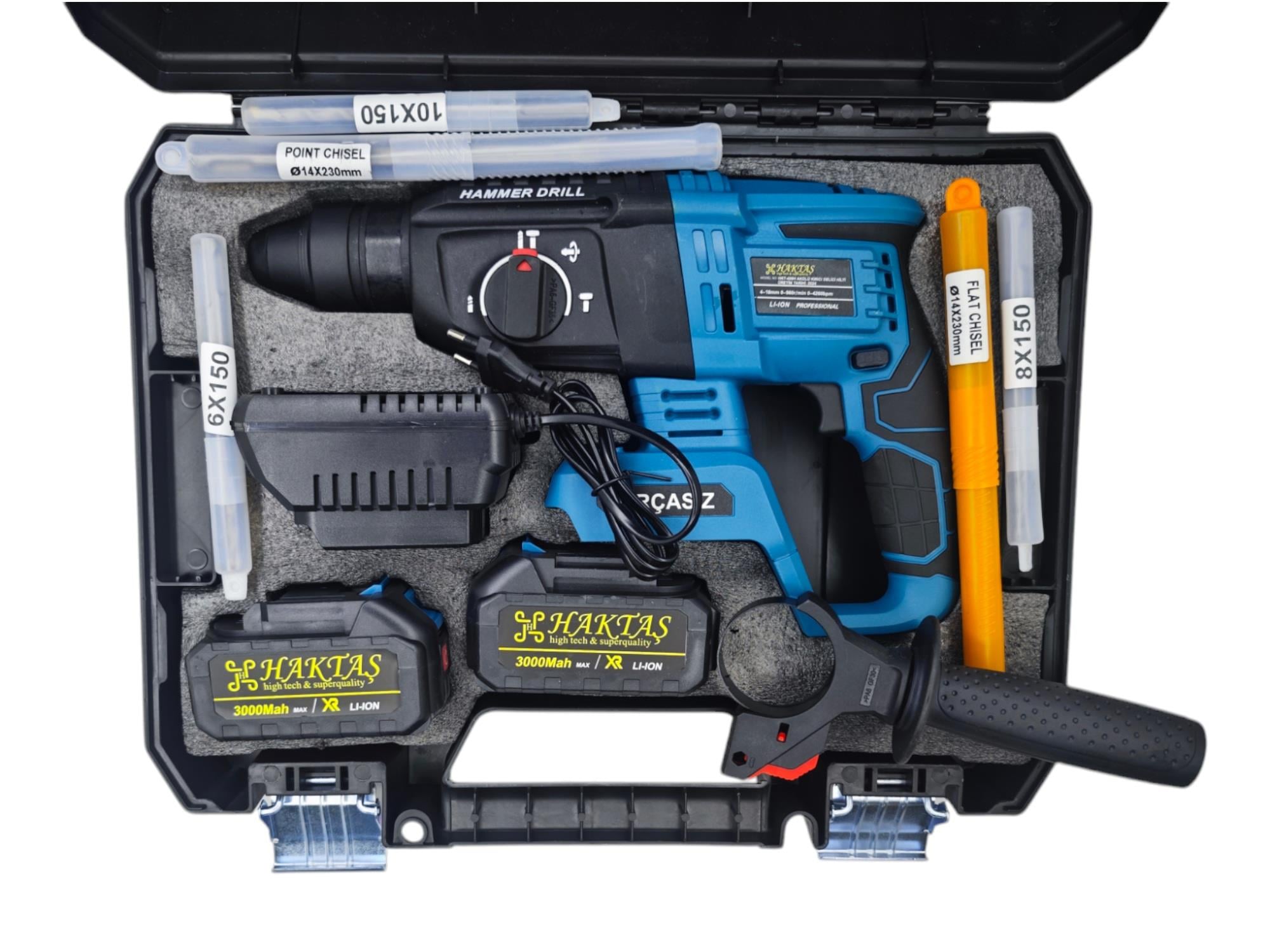 HKT-409H   Haktaş Şarjlı Kırıcı Delici Hilti