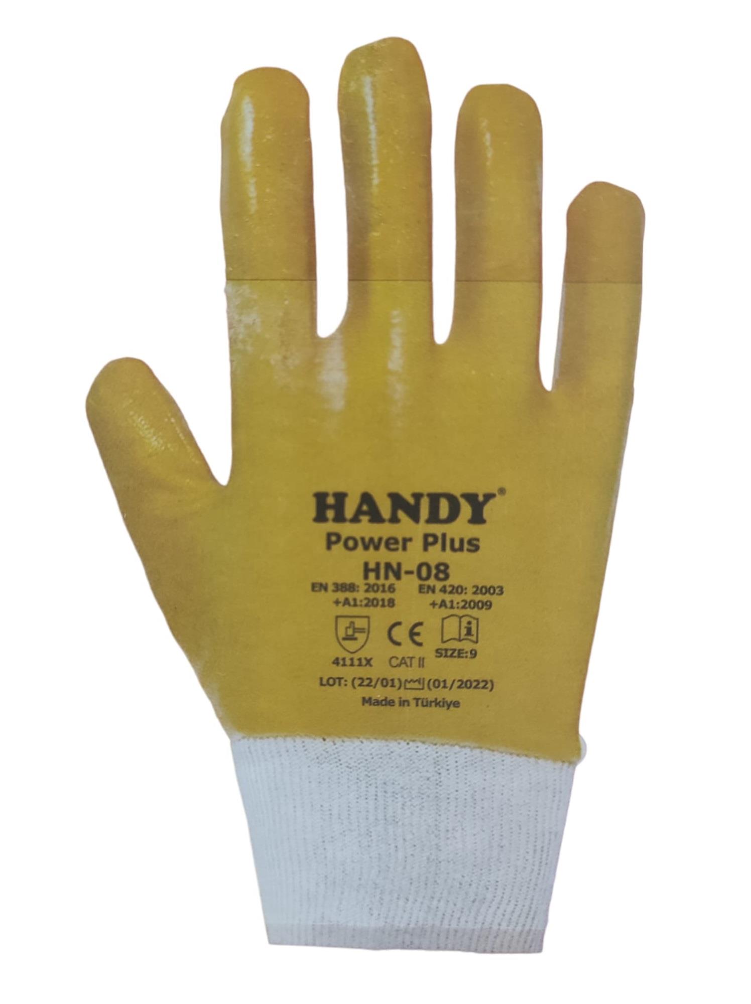 Handy Power Plus Eldiven 9'' - Sarı