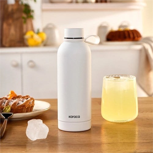 Hobi & Eğlencespor & Outdoortermoskişisel Termoskaraca Aly Soft Touch Çelik Sızdırmaz Termos 500 Ml Beyazkaraca Aly Soft Touch Çelik Sızdırmaz Termos 500 Ml Beyaz