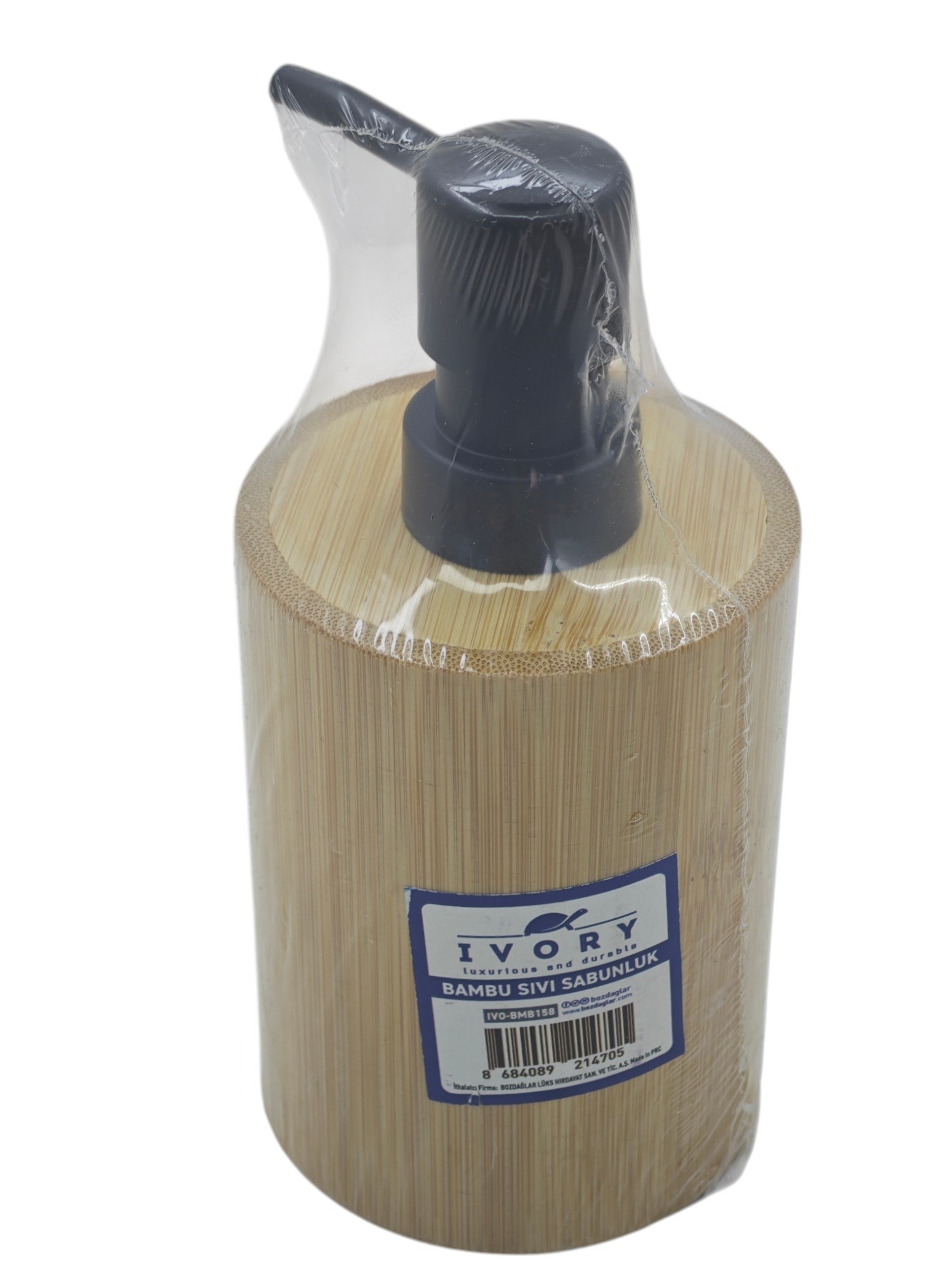 IVO-BMB158   İvory Bambu Sıvı Sabunluk