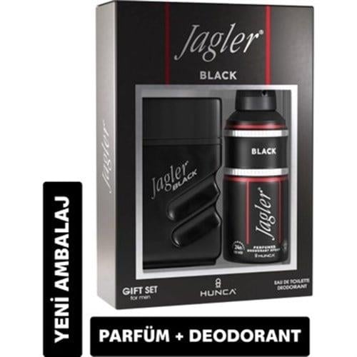 Jagler Gift Set Black 90 ml + Deodorant For Men 150 ml