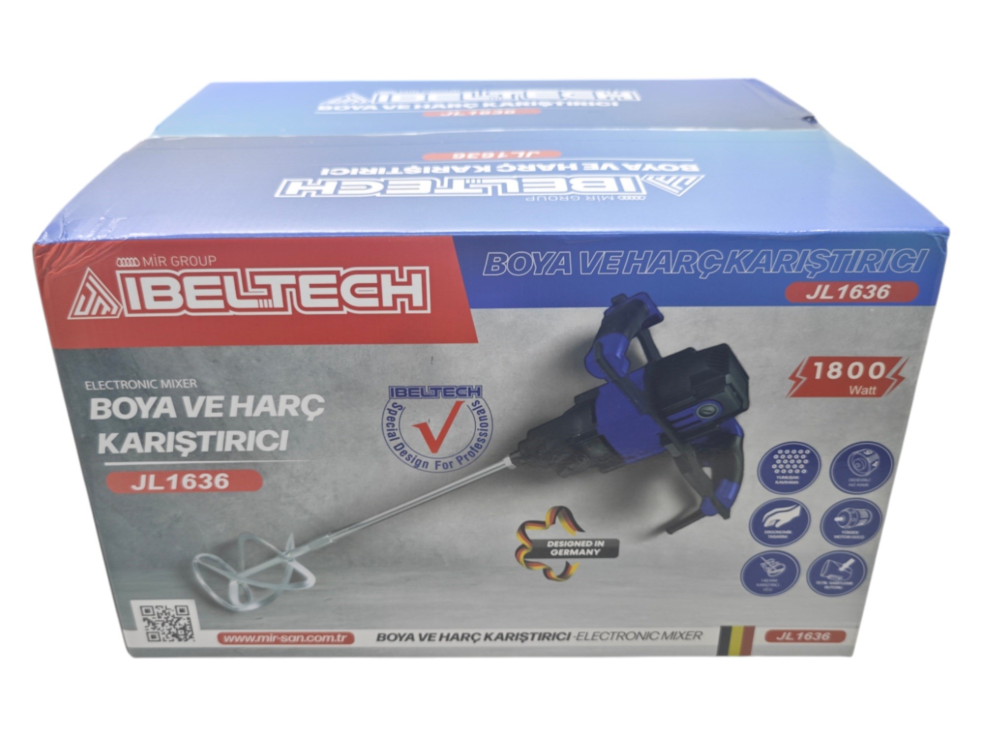 JL1636   İbeltech Boya ve Harç Karıştırıcı 1800W