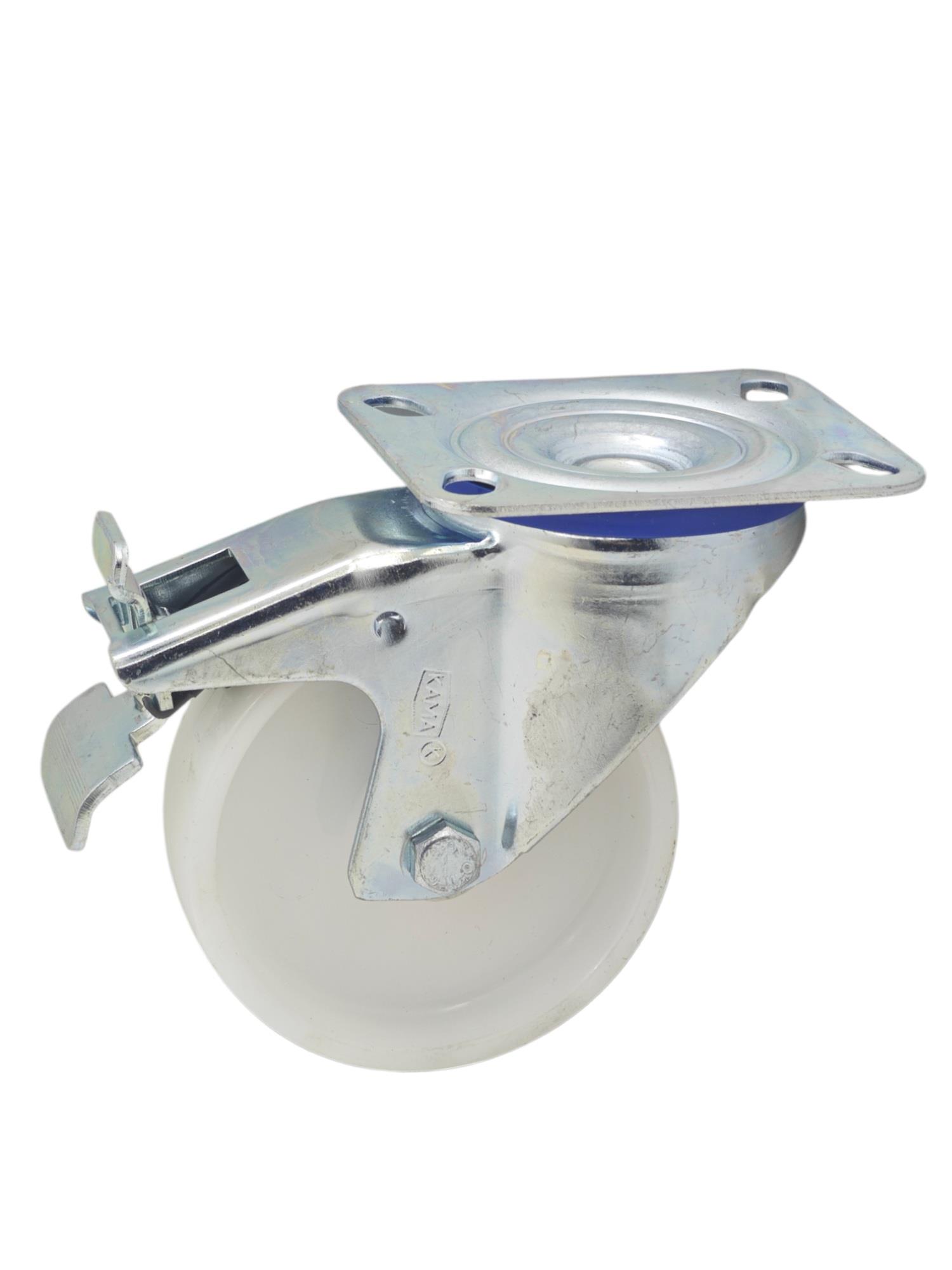 K3302   Kama MMB 100 F18 Servis Tekeri 100mm - Dönerli Firenli