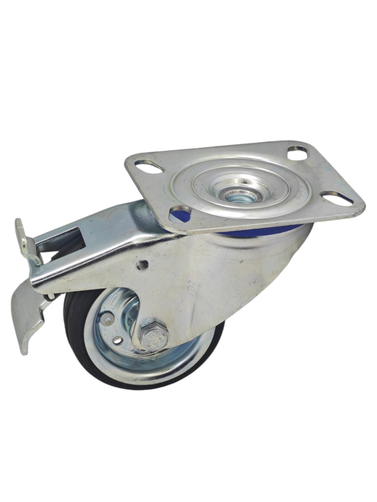 K3302   Kama SLP 80 F18 Servis Tekeri 80mm - Dönerli Firenli