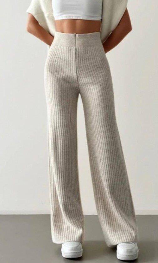 Kadın Kaşkorse Bol Paça Pantolon