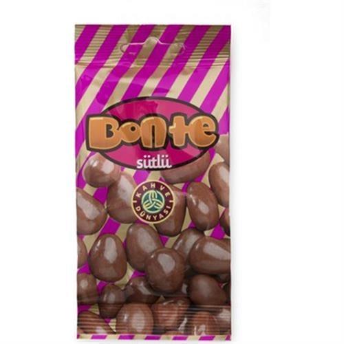 Kahve Dünyası Bonte Sütlü ve Beyaz Çikolata Kaplı Bisküvi Draje 50 Gr