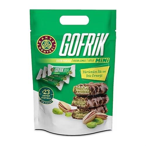 Kahve Dünyası Gofrik Sütlü Antep Fıstıklı Mini Gofret Zipper Poset 250 g