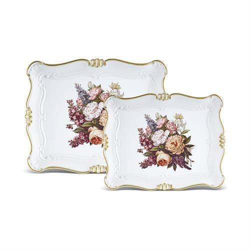 Karaca 2 li Buket Dikdörtgen Tepsi