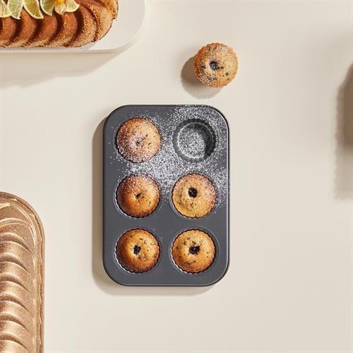 Karaca Goya 6Lı Muffin Kalıbı Gri