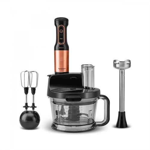 Karaca Mastermaid Prosteel Mutfak Robotu 2000W Black Copper