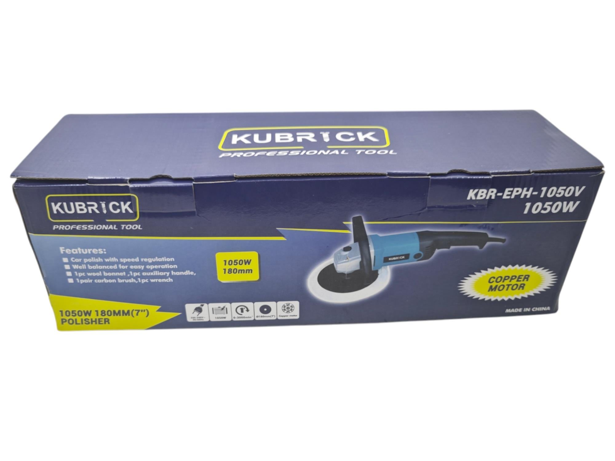 KBR-EPH-1050V   Kubrick 1050W Polisaj Makinesi 180mm