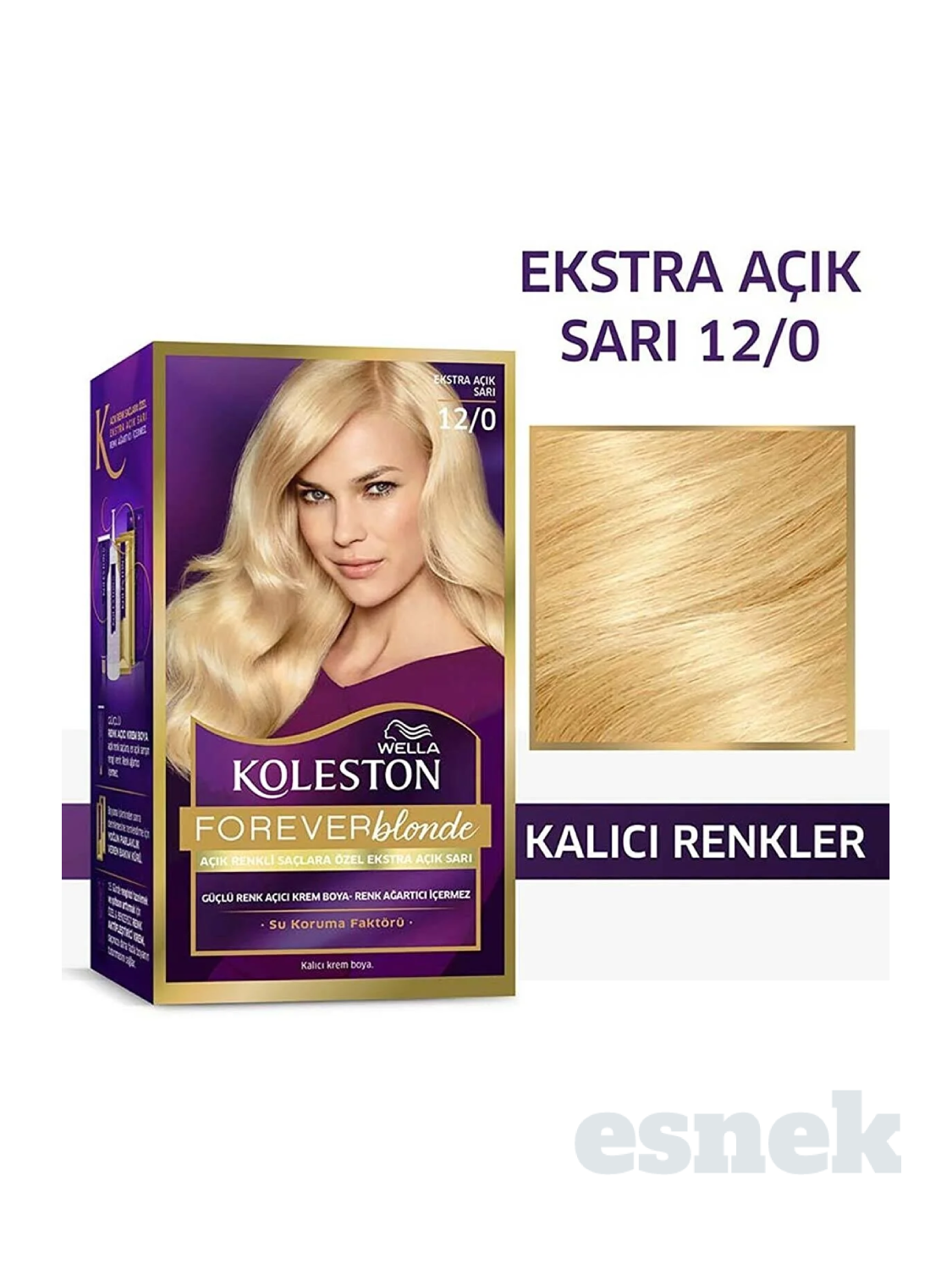 Koleston 12-0 Ekstra Açık Saç Boyası