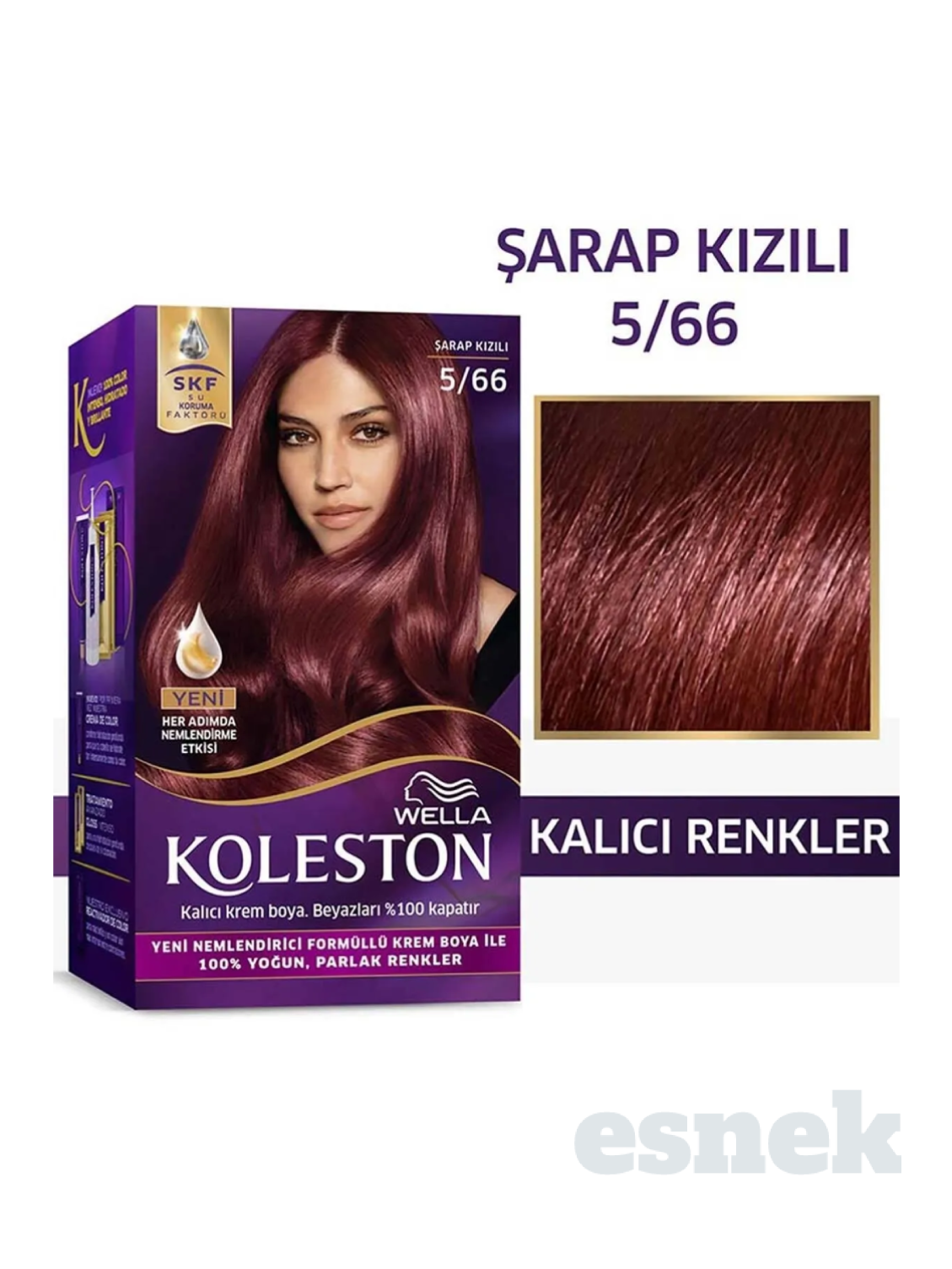 Koleston 5-66 Şarap Kızılı Saç Boyası