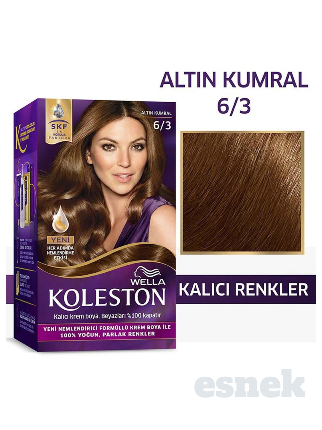 Koleston 6/3 Altın Kumral Saç Boyası