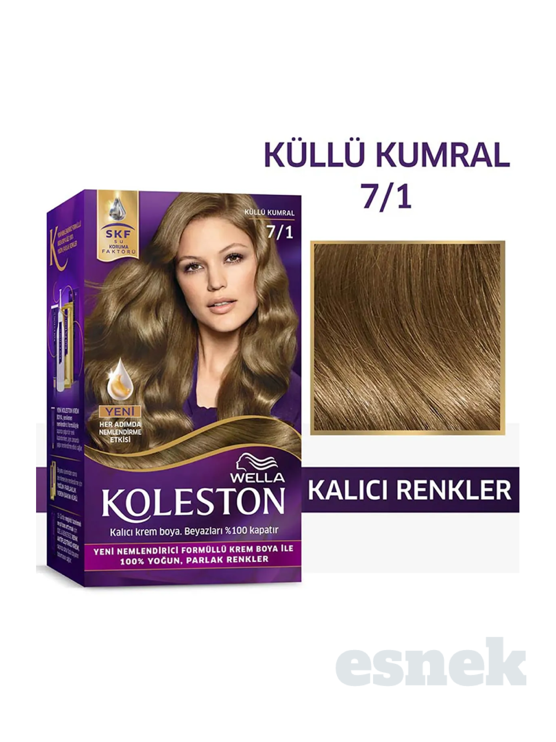 Koleston 7-1 Küllü Kumral Saç Boyası