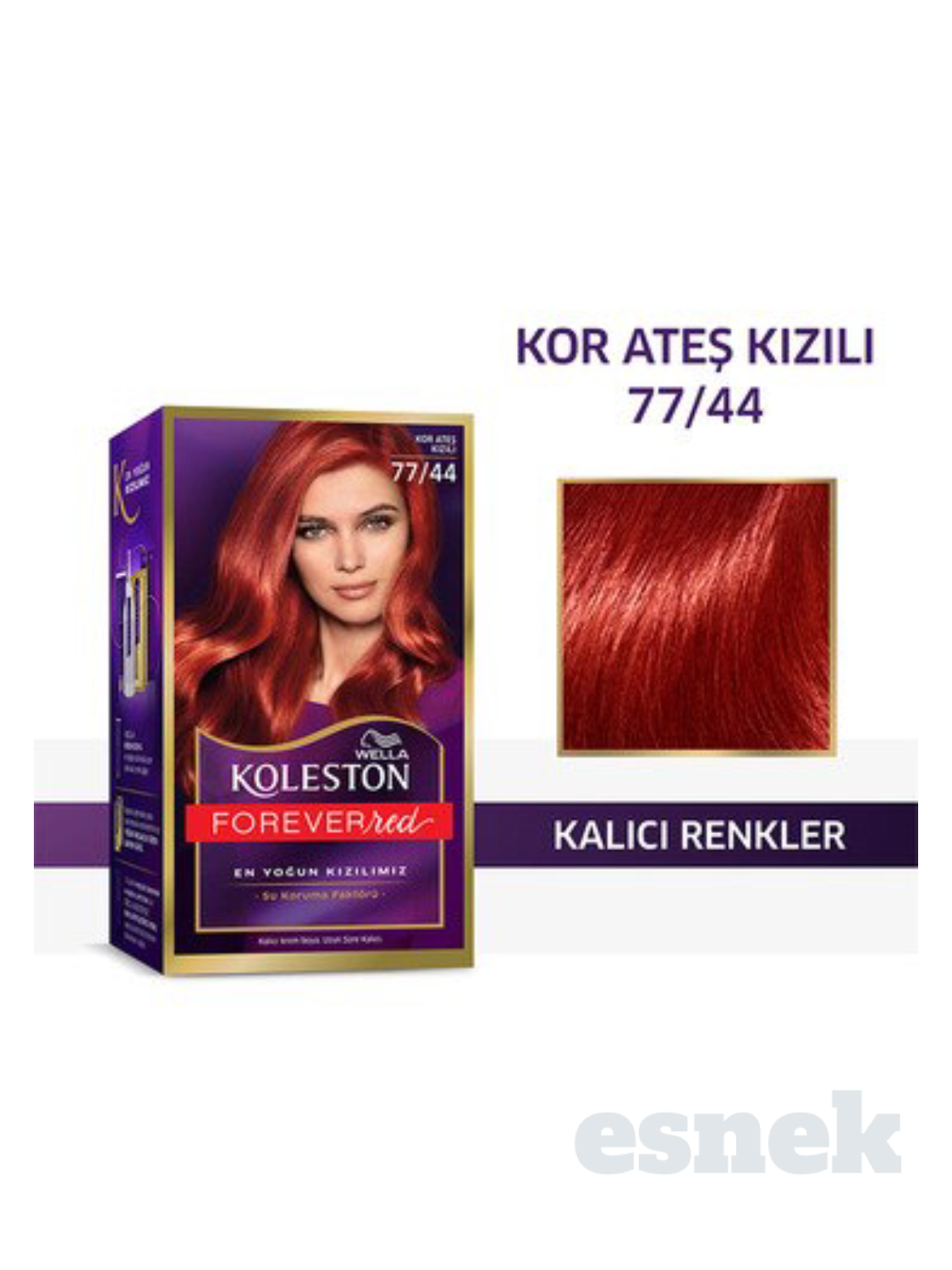 Koleston 77/44 Kor Ateş Kızılı Saç Boyası