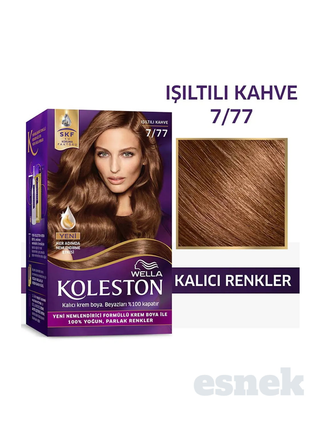 Koleston 7/77 Işıltılı Kahve Saç Boyası