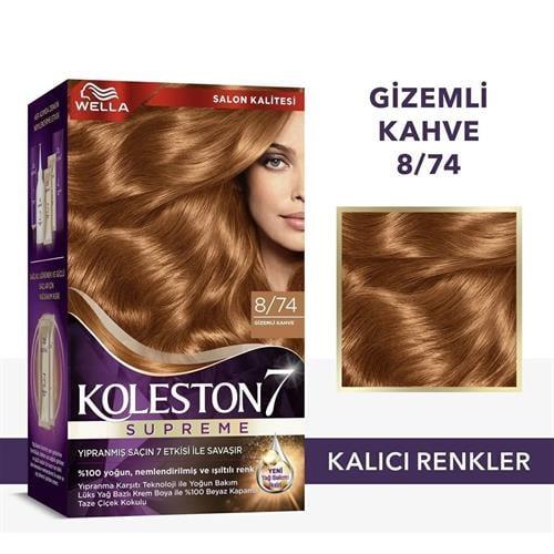 Koleston Kit Saç Boyası 8/74 Kumral