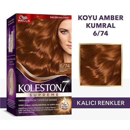 Koleston Set Boya 6/74 Koyu Amber Kumral